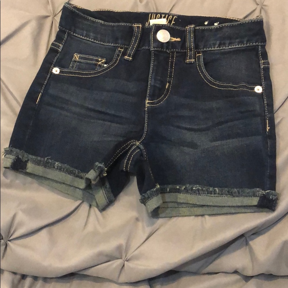 Justice cut-off shorts